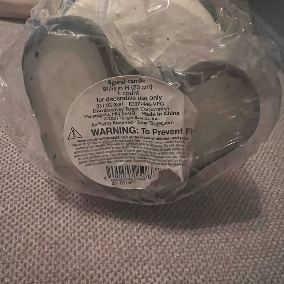 NEW VINTAGE SANTA FIGURE CANDLE - Picture 6 of 7